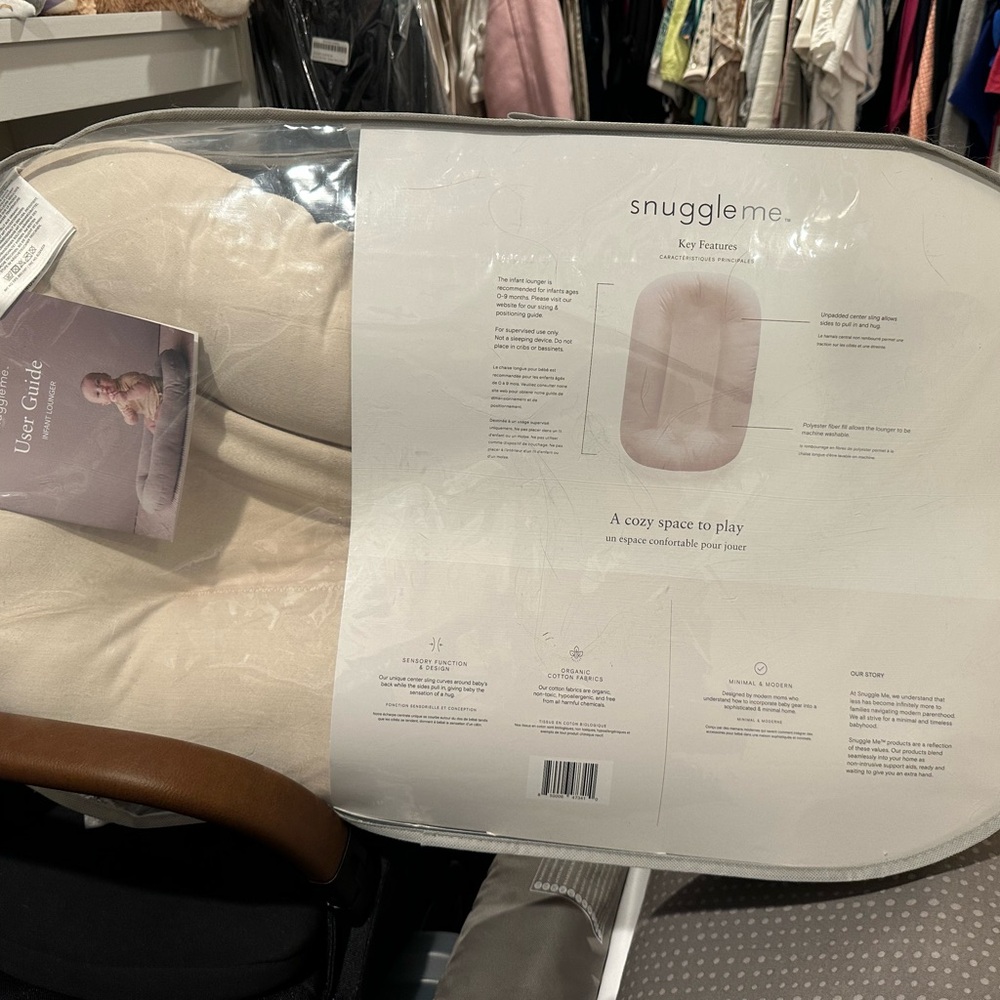 Snuggle Me Organic Lounger infant